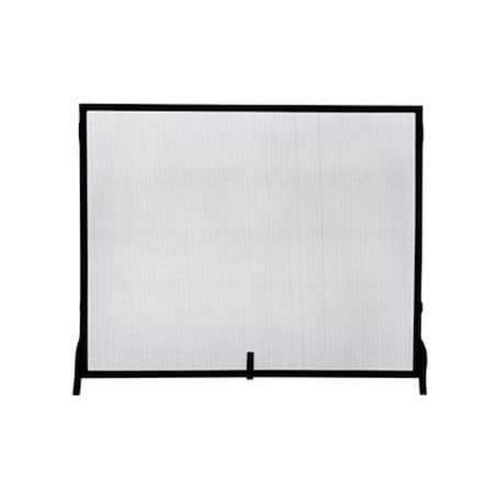 Blueprints Single Panel Black Wrought Iron Sparkguard - Large BL139839